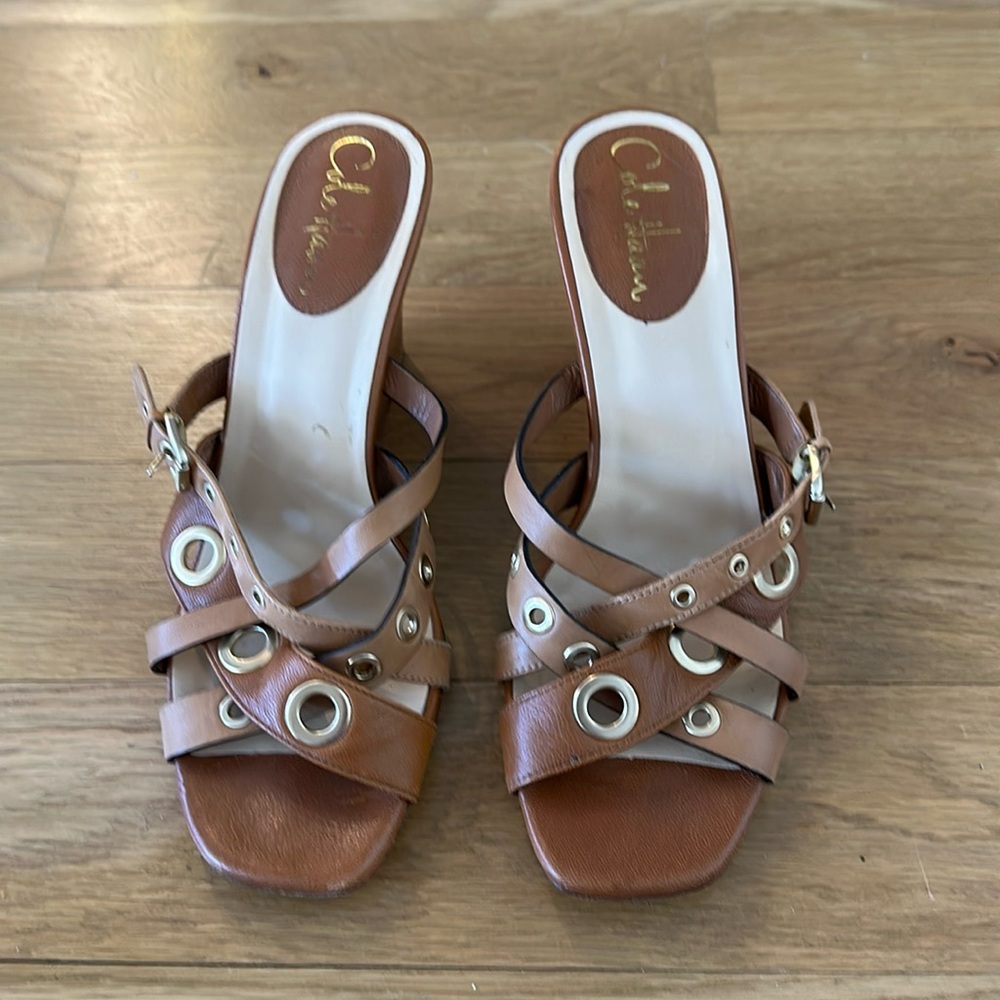 Cole Haan Tan leather sandals